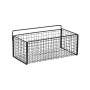 ESTIA ΚΑΛΑΘΙ ΟΡΓΑΝΩΣΗΣ CAGE ΚΡΕΜΑΣΤΟ ΜΕΤΑΛΛΙΚΟ 36x15x13cm ΜΑΥΡΟ