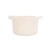 ESTIA ΚΑΛΑΘΙ ΚΡΕΜΑΣΤΟ BLANCA 20x20x15cm ΛΕΥΚΟ