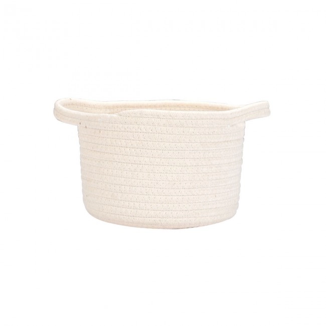 ESTIA ΚΑΛΑΘΙ ΚΡΕΜΑΣΤΟ BLANCA 20x20x15cm ΛΕΥΚΟ