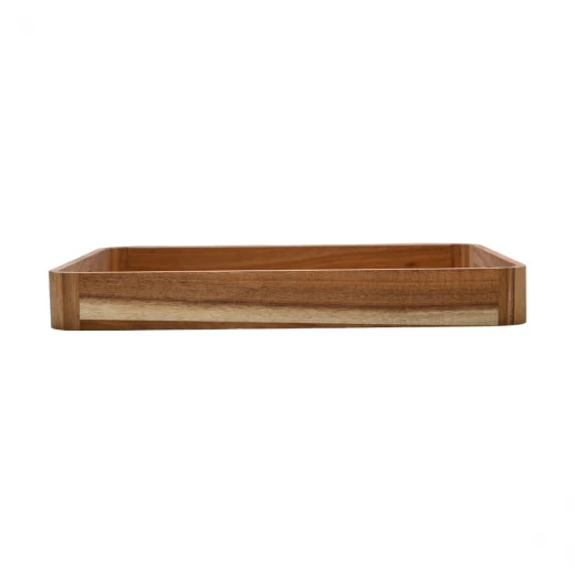 ESTIA ΔΙΣΚΟΣ ΣΕΡΒΙΡΙΣΜΑΤΟΣ ALLURE ΟΡΘΟΓΩΝΙΟΣ 42x32x5cm ΜΕ ΛΑΒΕΣ ΜΕΤΑΦΟΡΑΣ