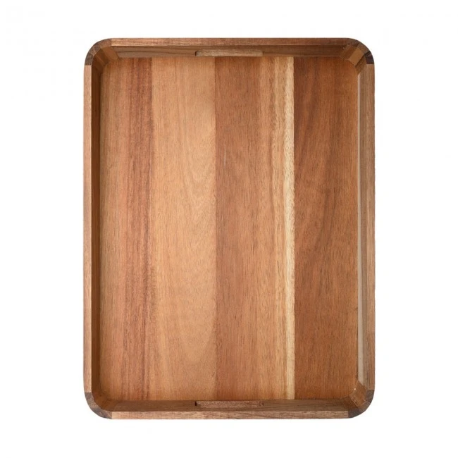 SERVING PLATE ALLURE RECTANGULAR 42x32x5cm WITH HANDLES
