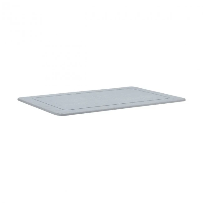 BATHROOM MAT 39x60cm GREY DIATOMITE