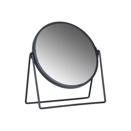 TABLE MIRROR WITH METAL BASE