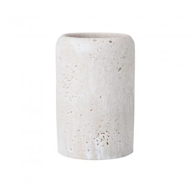 TOOTHBRUSH HOLDER TRAVERTINE