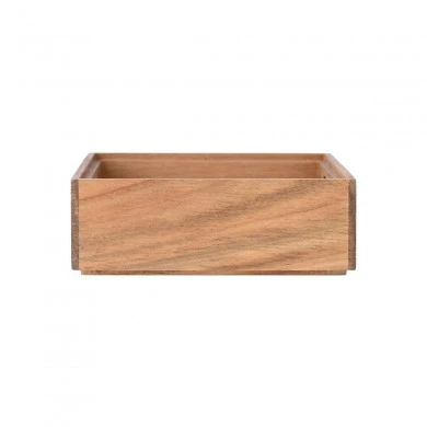 ORGANIZING BOX ALLURE STACKABLE WITH HANDLES 20X17.5CM