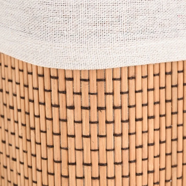 STORAGE &amp; ORGANIZER BOX BAMBOO ESSENTIALS WITH CLOTHING 3PCS BEIGE