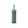 TOILET BRUSH CLASSIC METAL WITH PLASTIC LID 23cm MATTE MINT