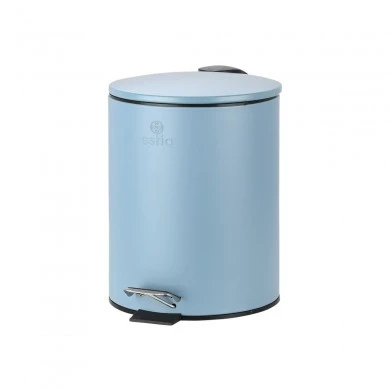 BATHROOM BIN CLASSIC SOFT CLOSE 5lt MATTE BLUE