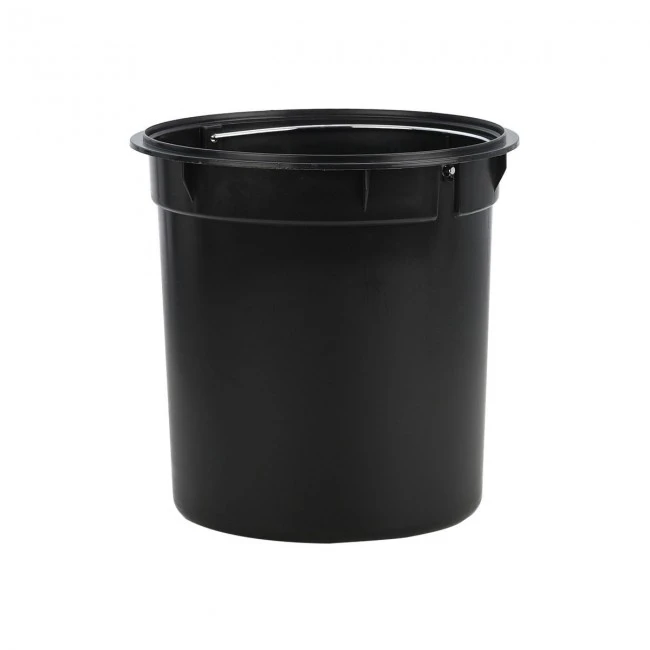 BATHROOM BIN CLASSIC SOFT CLOSE 5lt MATTE BLACK