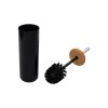 TOILET BRUSH BAMBOO PLASTIC 26cm BLACK