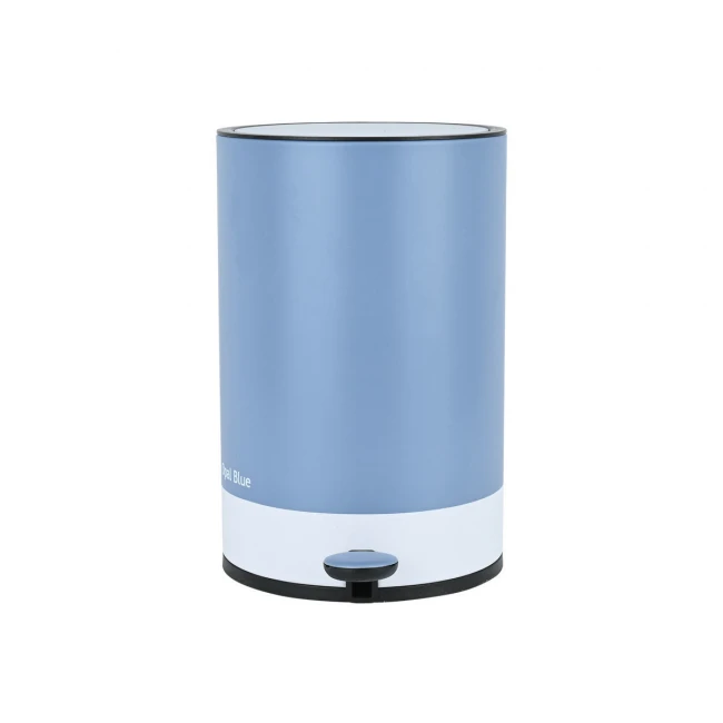 ESTIA ΧΑΡΤΟΔΟΧΕΙΟ ΜΠΑΝΙΟΥ TONE LAB SOFT CLOSE 6lt OPAL BLUE