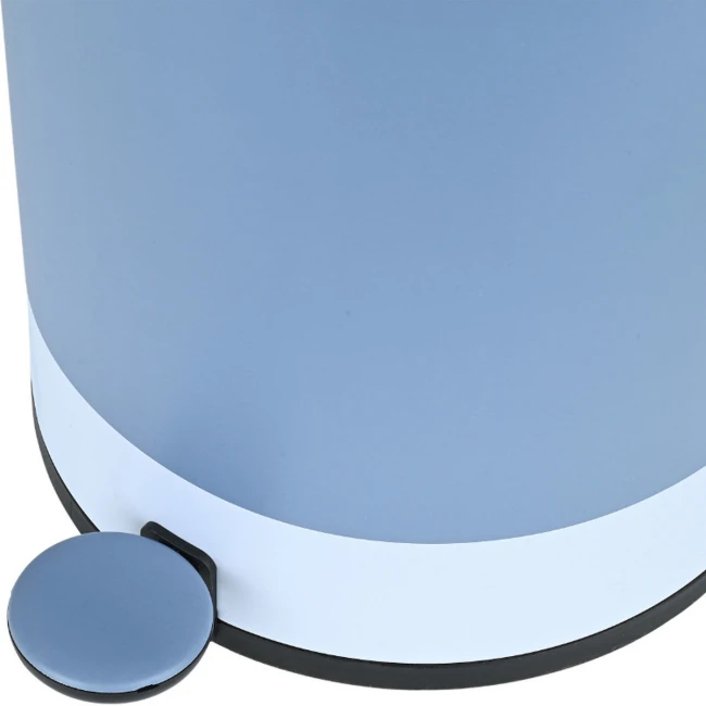 ESTIA ΧΑΡΤΟΔΟΧΕΙΟ ΜΠΑΝΙΟΥ TONE LAB SOFT CLOSE 6lt OPAL BLUE