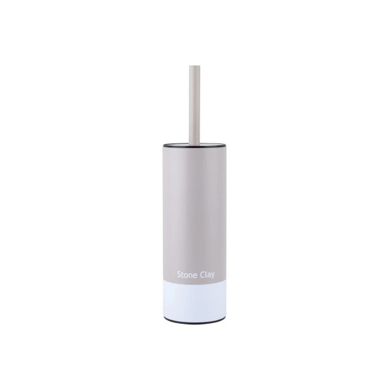 TOILET BRUSH TONE LAB METALLIC STONE CLAY