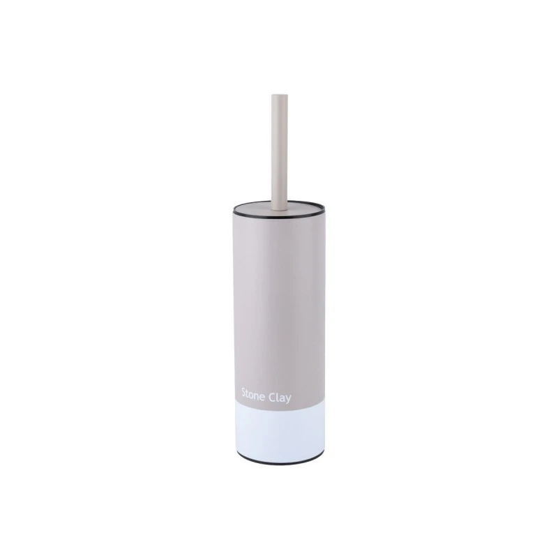 TOILET BRUSH TONE LAB METALLIC STONE CLAY