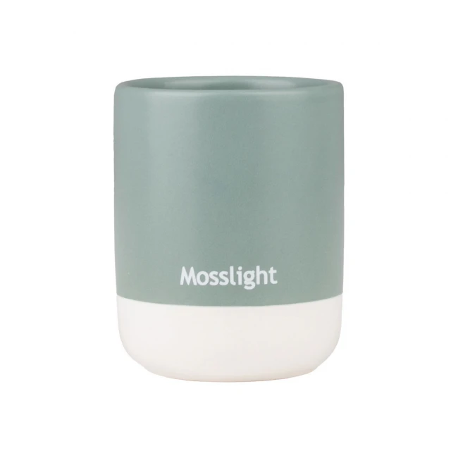 TOOTHBRUSH HOLDER TONE LAB CERAMIC MOSSLIGHT