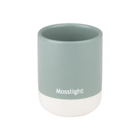 TOOTHBRUSH HOLDER TONE LAB CERAMIC MOSSLIGHT