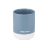 TOOTHBRUSH HOLDER TONE LAB CERAMIC OPAL BLUE
