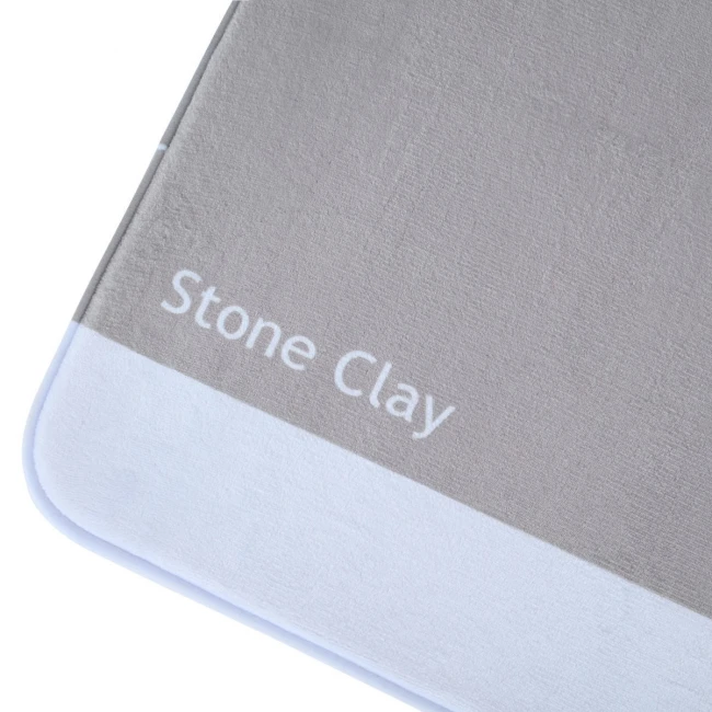 ESTIA ΤΑΠΕΤΟ ΜΠΑΝΙΟΥ TONE LAB 50x80cm STONE CLAY