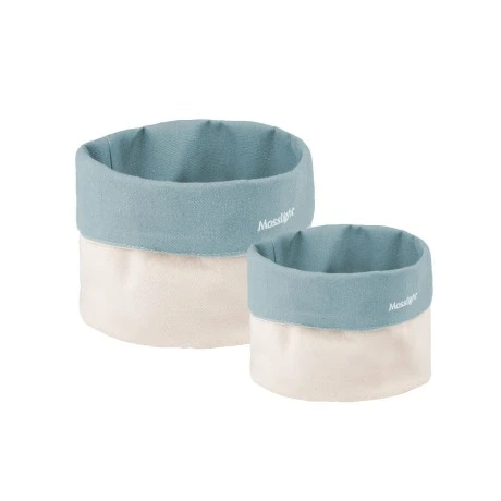 STORAGE BASKET TONE LAB WITH INTERNAL CLOATHING SET OF 2PCS MOSSLIGHT