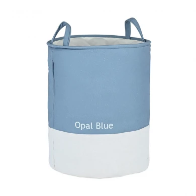 ESTIA ΚΑΛΑΘΙ ΑΠΛΥΤΩΝ TONE LAB ΜΕ ΧΕΡΟΥΛΙΑ 35x35x50cm OPAL BLUE