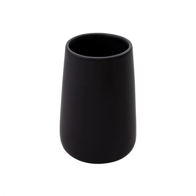 ESTIA ΠΟΤΗΡΑΚΙ ΜΠΑΝΙΟΥ BAMBOO ESSENTIALS ΔΟΛΟΜΙΤΗ ΜΑΥΡΟ