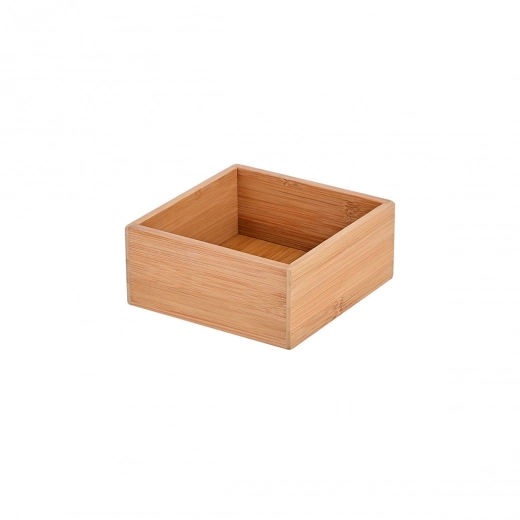 ESTIA ΚΟΥΤΙ ΟΡΓΑΝΩΣΗΣ ΣΥΡΤΑΡΙΟΥ BAMBOO ESSENTIALS 15x15x7cm