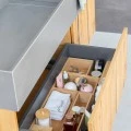 DRAWER ORGANIΖER BOX BAMBOO ESSENTIALS 15X23X7cm