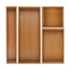 ESTIA ΚΟΥΤΙ ΟΡΓΑΝΩΣΗΣ ΣΥΡΤΑΡΙΟΥ BAMBOO ESSENTIALS 15x38x7cm