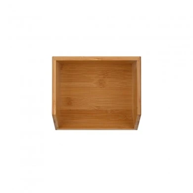 ORGANIΖER BOX BAMBOO ESSENTIALS 17.8x15.7x12.5cm