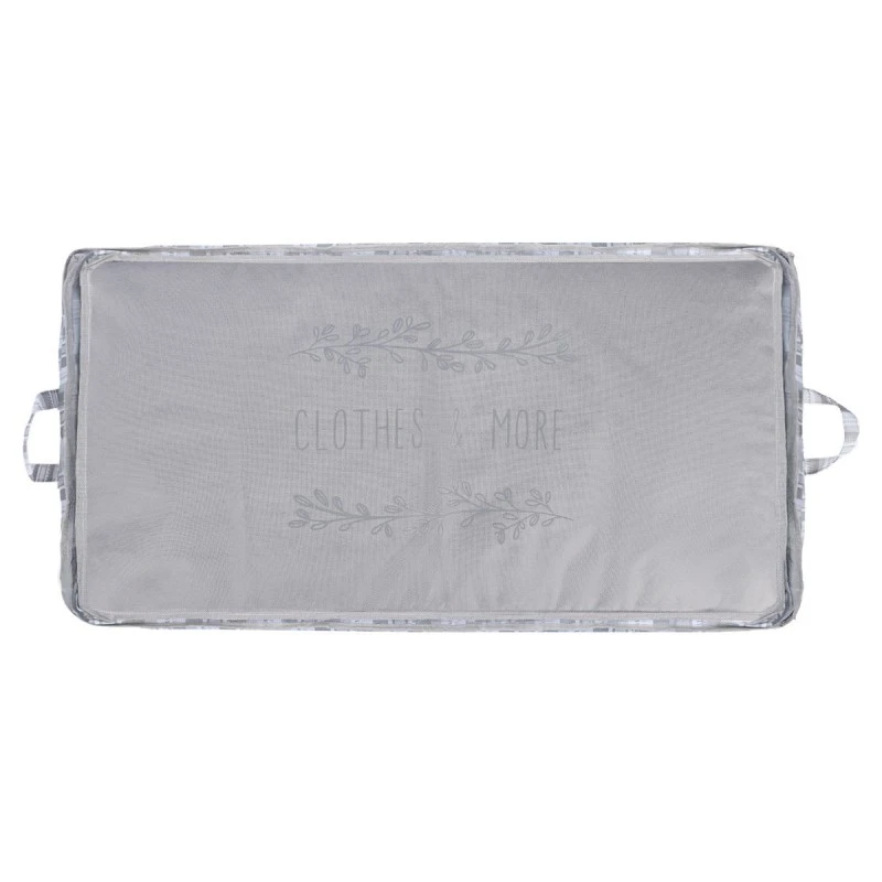 ESTIA ΘΗΚΗ ΑΠΟΘΗΚΕΥΣΗΣ NON WOVEN ΥΦΑΣΜΑΤΙΝΗ 100x50x20cm ΜΕ ΠΑΡΑΘΥΡΟ IVORY