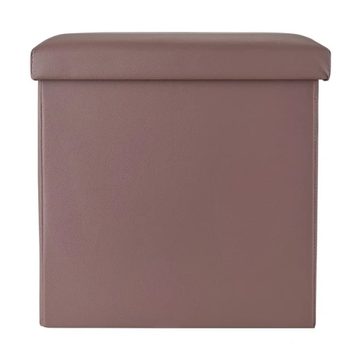 ESTIA ΣΚΑΜΠΟ CUBE LEATHER ΜΕ ΑΠΟΘΗΚΕΥΤΙΚΟ ΧΩΡΟ ΚΑΦΕ