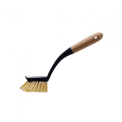 DISH HAND BRUSH BAMBOO ESSENTIALS BLACK