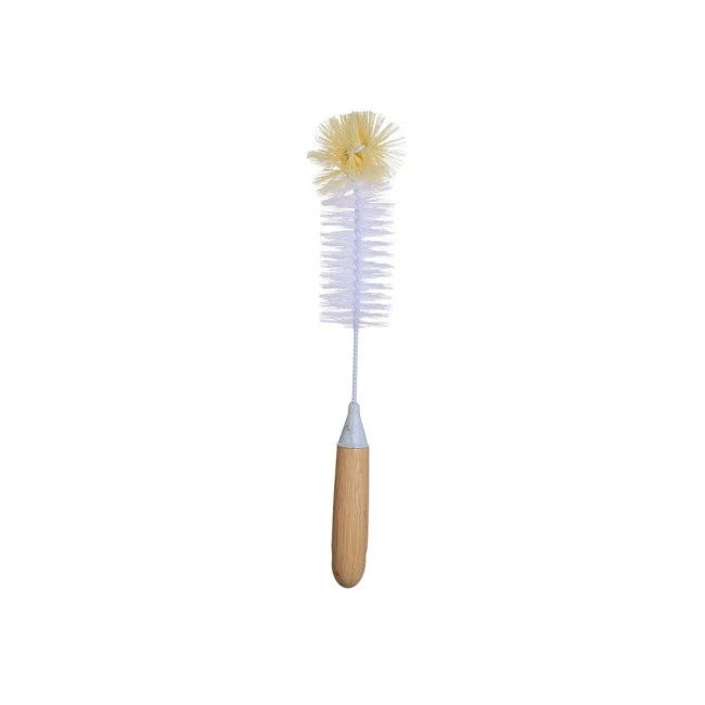 BOTTLE HAND BRUSH BAMBOO ESSENTIALS MARBLE