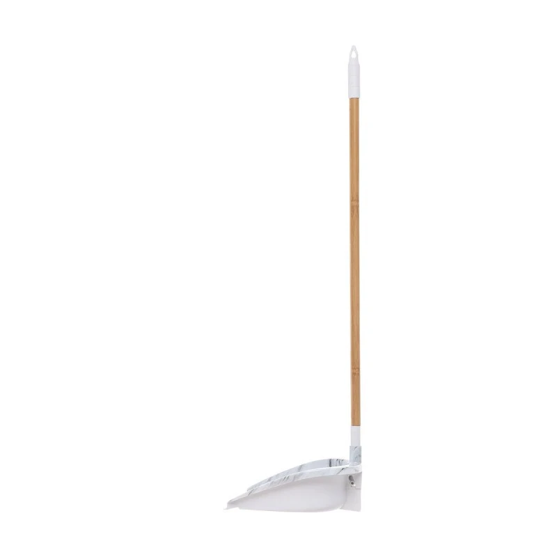 DUST PAN WITH HANDLE BAMBOO ESSENTIALS MARBLE