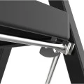 STEP LADDER NEO BLACK WITH 3 STEPS 46x71x105cm
