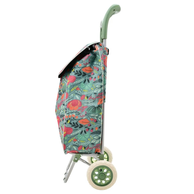 SHOPPING TROLLEY LUX FABRIC 36lt FLORAL