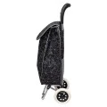 SHOPPING TROLLEY LUX FABRIC 36lt BLACK