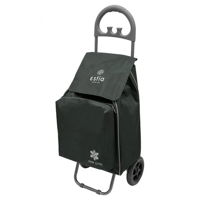 SHOPPING TROLLEY ECOMAX FABRIC 40lt GREY