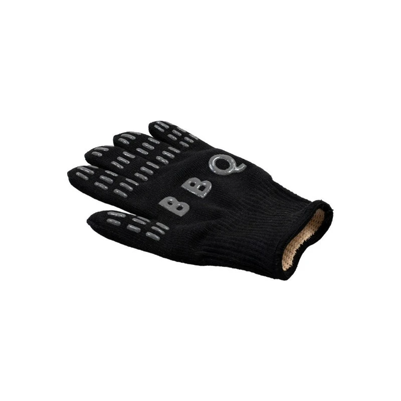 BARBEQUE GLOVES COTTON WITH ANTI-SLIP SILICONE SURFACE
