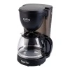 COFFEE MAKER BLACK PLUS PLASTIC 750w WITH GLASS JUG 1.25lt