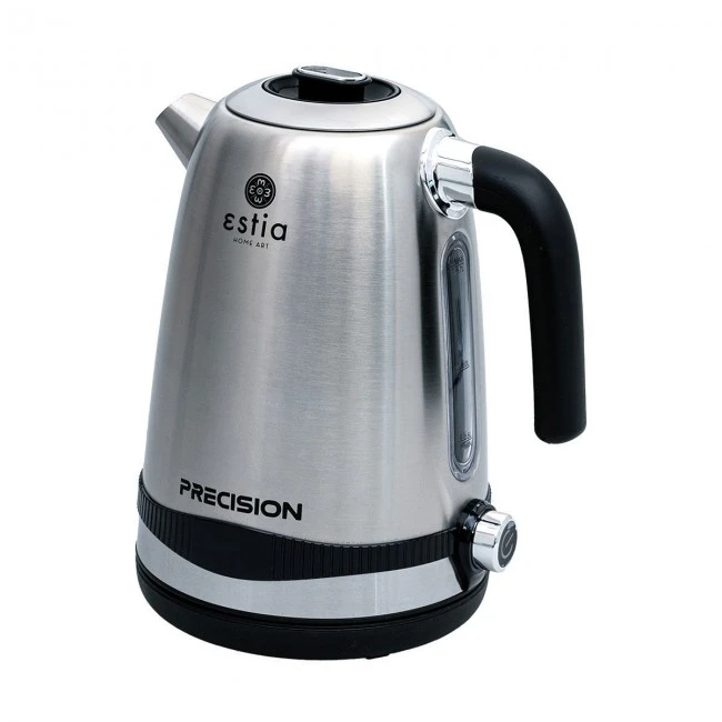 KETTLE PRECISION STAINLESS STEEL 2200w WITH TEMPERATURE ADJUSTMENT THERMOSTAT 1.7lt