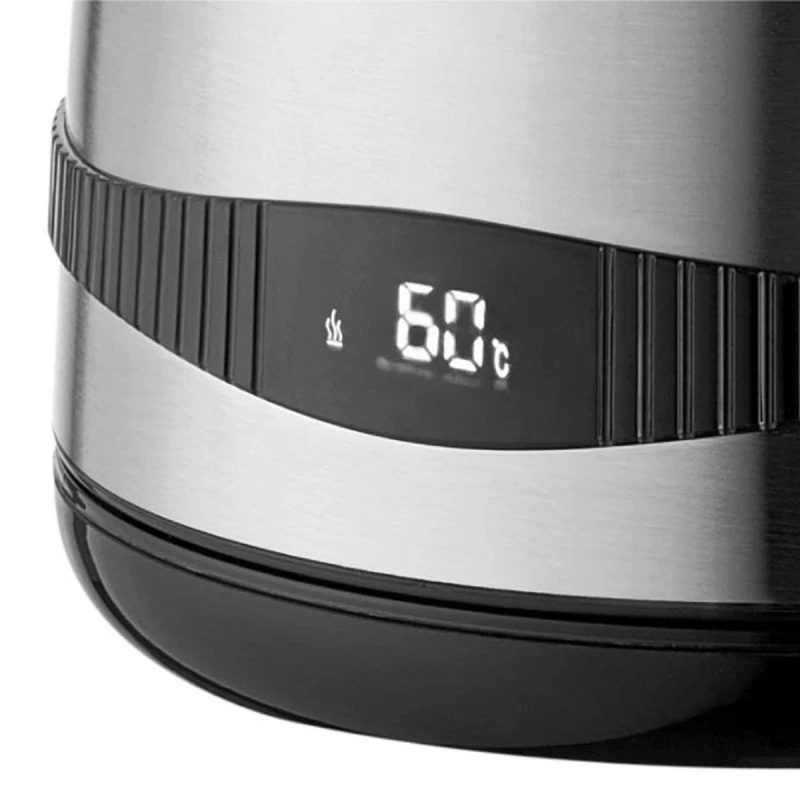 KETTLE PRECISION STAINLESS STEEL 2200w WITH TEMPERATURE ADJUSTMENT THERMOSTAT 1.7lt