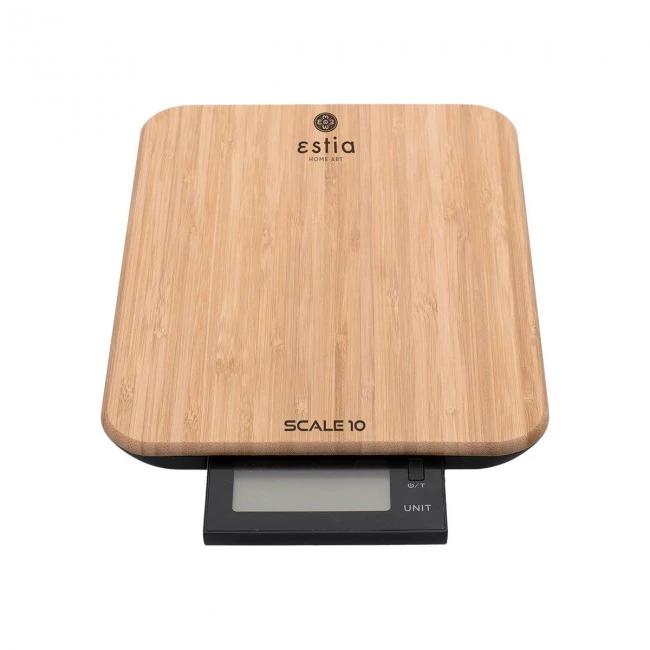 KITCHEN SCALE 10 DIGITAL MAX WEIGHT 10kg BAMBOO