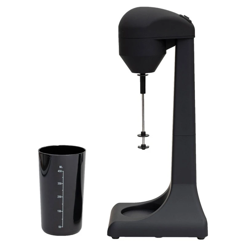 TABLE DRINK MIXER BLACK PLUS PLASTIC  100w  2 SPEEDS WITH MEASURING CUP 550ml