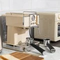 ESPRESSO COFFEE MAKER RETRO EPOQUE 1350w 20bar 1.5lt CREAM