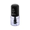 FOOD CHOPPER BLACK PLUS 400w WITH PLASTIC BOWL 500ml