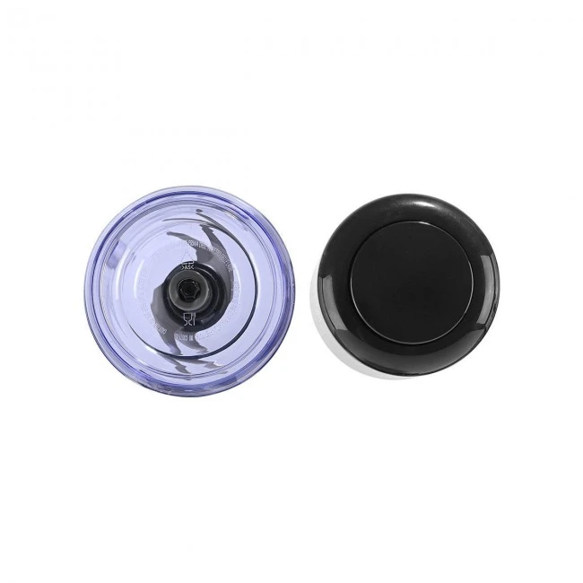 FOOD CHOPPER BLACK PLUS 400w WITH PLASTIC BOWL 500ml