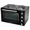 ELECTRIC KITCHEN OVEN COMPACT COOKER 3250W 48lt WITH 3 HOT PLATES &amp; FAN