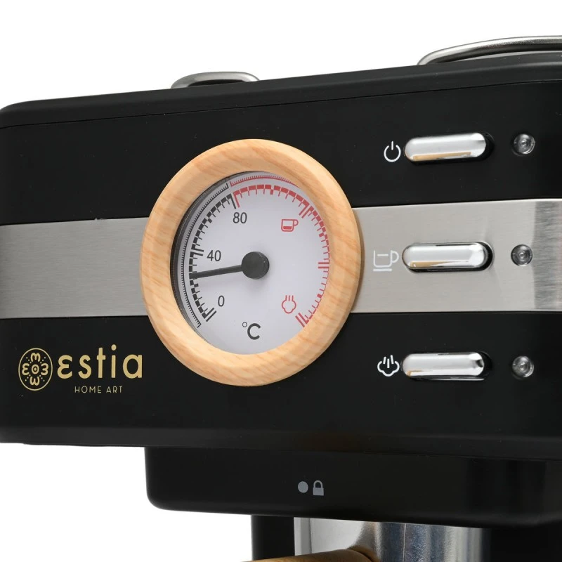 ESPRESSO MACHINE OAK 950W 15 BAR 1.2lt BLACK