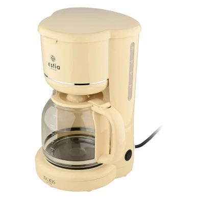 COFFEE MAKER IVORIS PLASTIC 900W WITH GLASS JUG 1.5lt